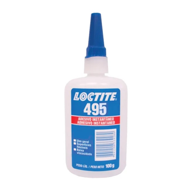Adesivo Instantâneo Cianoacrilato 100g 495 LOCTITE-9e396ec0-6311-4c7b-a8ac-2f58ed376b3d