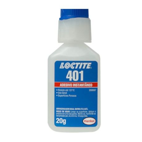 Adesivo Instantâneo Cianoacrilato 20g 401 LOCTITE-5b368e90-dbc2-406f-a84e-59f0e260f246