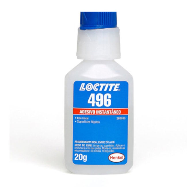 Adesivo Instantâneo Cianoacrilato 20g 496 LOCTITE-8664ceb3-cb90-4b1e-a8df-fdd0272cab88