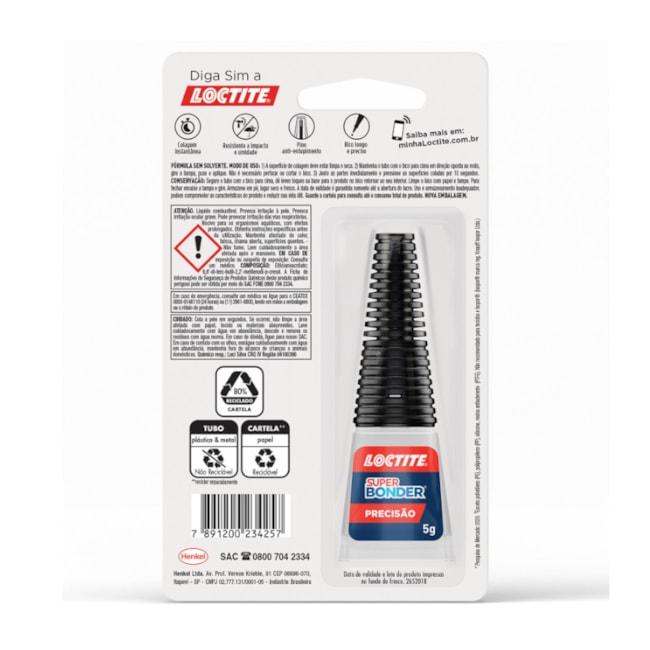 Adesivo Instantâneo de Precisão Super Bond 5g 451 LOCTITE-ff4e0f16-344e-4eff-8b76-948568f443ed