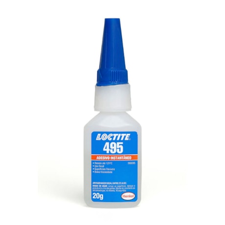 Adesivo Instantâneo Etil Cianoacrilato 20g 495 LOCTITE-0ef4a67a-b753-4285-ade6-860a1f9e4782