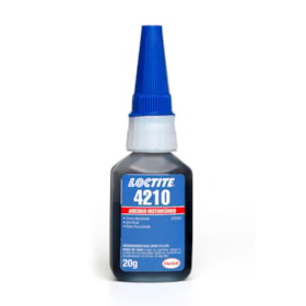 Adesivo Instantâneo Preto Monocomponente 20g 4210 LOCTITE