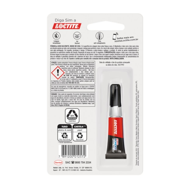 Adesivo Instantâneo Super Bonder Flex Gel 2g 2078040 LOCTITE-b0882ad5-6b1f-44ab-8d25-b26bad46c623