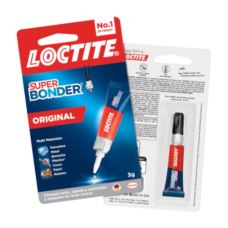 Adesivo Instantâneo Super Bonder Original 3g 451 LOCTITE-496c0a2c-cf26-46c7-9a63-ee1c5f49bfd5