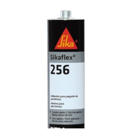 Adesivo Poliuretano Cartucho 300 mL Preto Sikaflex 256 SIKA