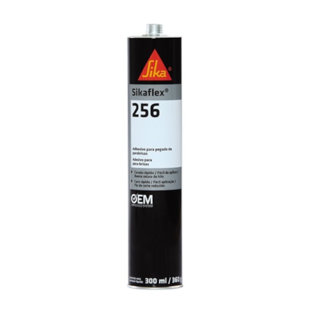 Adesivo Poliuretano Cartucho 300 mL Preto Sikaflex 256 SIKA-3f8dcea2-ce99-41cb-9143-401c89e45c7b