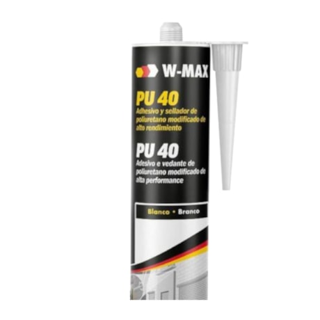 Adesivo Selante PU 40 Branco 400Gr W-MAX WURTH