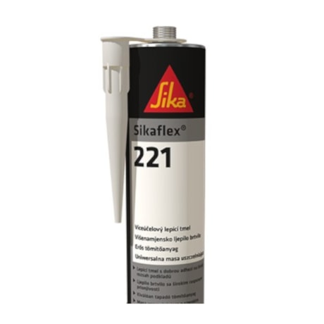 Adesivo Selante PU Cartucho 300 mL Sikaflex Cinza 221 SIKA-7e31de3f-c477-4e79-9b02-49ebc99c7893