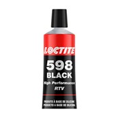 Adesivo Silicone Neutro Black 85 gramas 598 LOCTITE