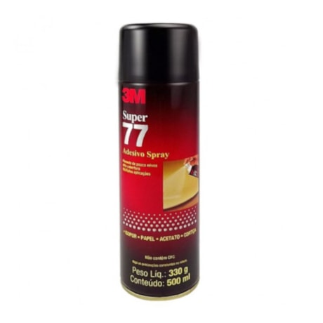 Adesivo Spray Permanente 330g 77 3M-5ccc9f76-ae31-4c1e-8e75-71bef6248513