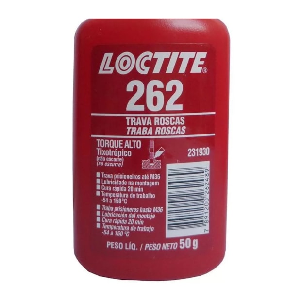 Adesivo Trava Rosca Alto Torque 50g 262 LOCTITE-01234d59-79bb-4a2f-b1d5-374ee734be50