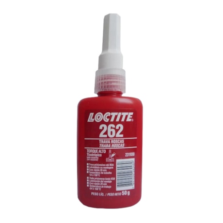 Adesivo Trava Rosca Alto Torque 50g 262 LOCTITE