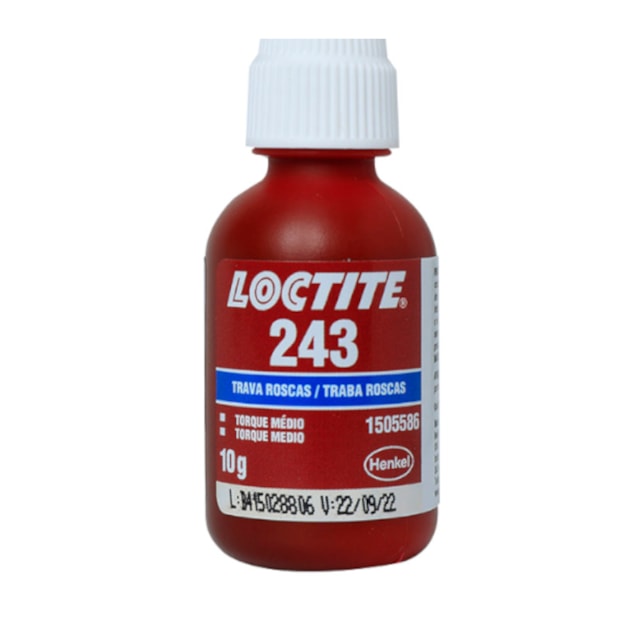 Adesivo Trava Rosca Médio Torque 10g 243 LOCTITE-ecc65b7b-1a03-4dbf-84d4-1c26d237a3b3