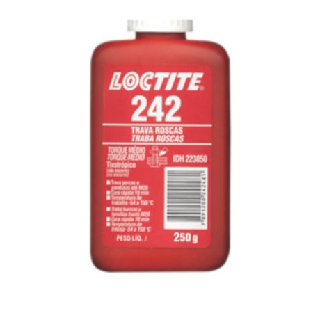 Adesivo Trava Rosca Médio Torque 250g 242 LOCTITE -50a59405-dbf5-4276-83e2-7dcb5fb74c53