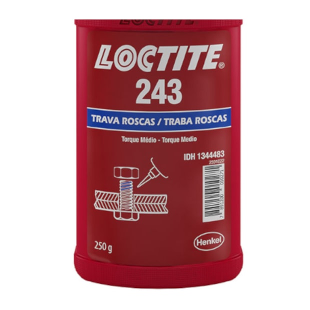 Adesivo Trava Rosca Médio Torque 250g 243 LOCTITE-e627870e-3a79-48e4-97d1-6b4484a054ad