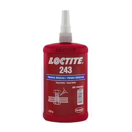 Adesivo Trava Rosca Médio Torque 250g 243 LOCTITE-5f0984a7-4772-425f-b3cd-8bd7866db312