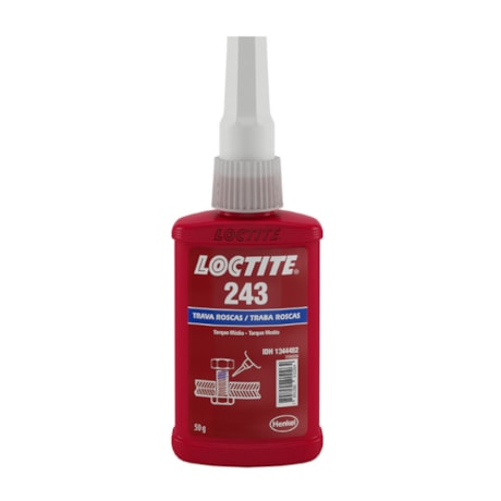 Adesivo Trava Rosca Médio Torque 50g 243 LOCTITE-ca2ae607-256b-4001-b48f-64c443a159ca