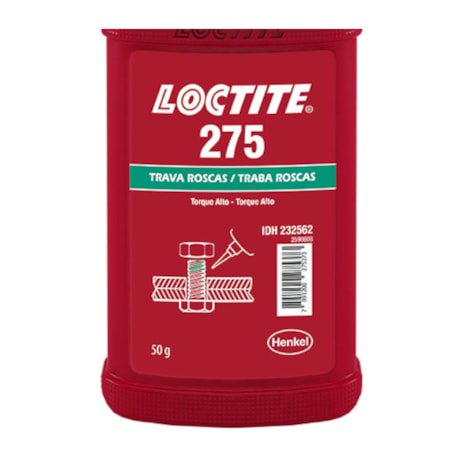 Adesivo Trava Roscas Anaeróbico Alto Torque 50g 275 LOCTITE-96a89271-caf6-49ef-a25d-cda6f04ab3fc