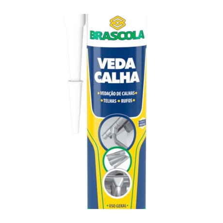 Adesivo Veda Calha Transparente 280g 3030001 BRASCOLA-62e48be8-2197-4e11-8fa1-574832cebdf8