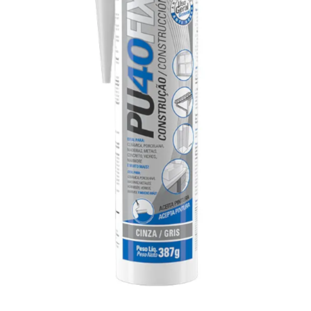 Adeviso Selante PU 280ML Cinza PU40FIX TEKBOND-e83b17c5-6c9b-4c51-896f-4c2599daf74a