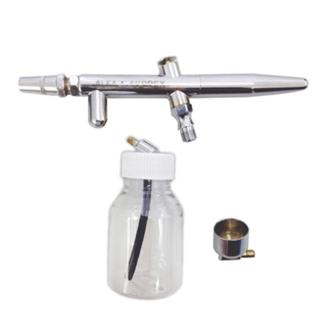 Aerógrafo com Bico 0,3mm Ação Simples ALFA 4 ARPREX-7c342a19-3121-448c-ad56-158036e8c0b4