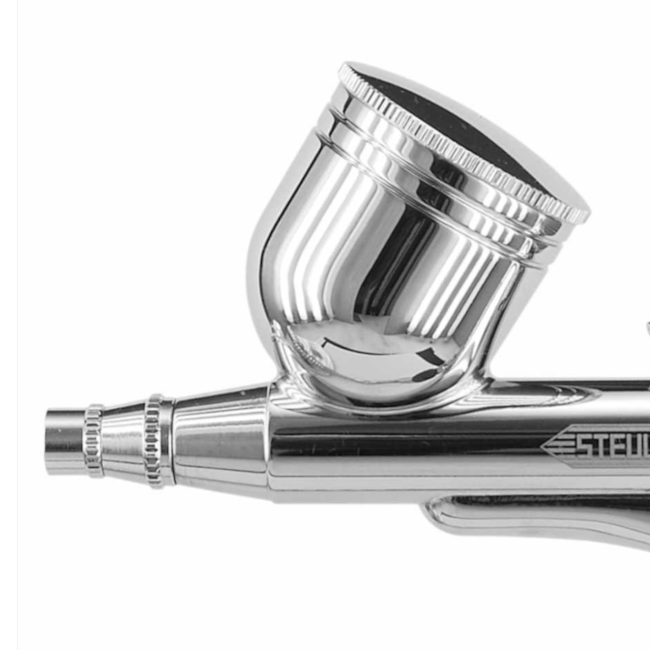 Aerográfo Dupla Ação 0.3mm com Reservatório de Tinta 7ml BC 61-03 STEULA-894737ed-5784-4cdc-aa76-d2d65a7b7550