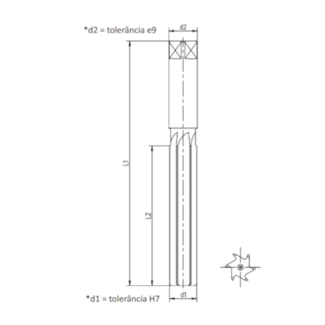 Alargador Manual HSS 10.00mm Canal Reto Din 206A 5101 INDACO-b98a1d51-56ba-479d-8f25-a10b7af4aafd