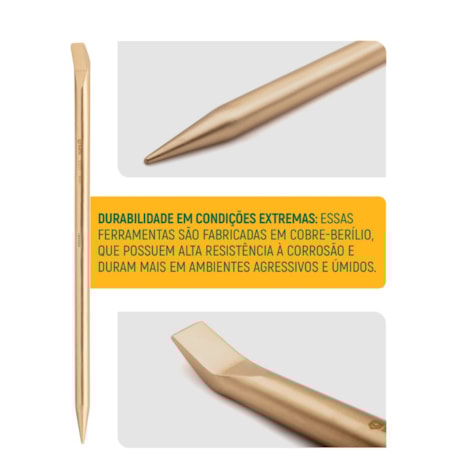 Alavanca para Mecânico Cobre-Berílio 18 x 500mm Antifaiscante ST31271 SATA-8089016f-0f68-47a1-8d3c-68ac8ac1346c