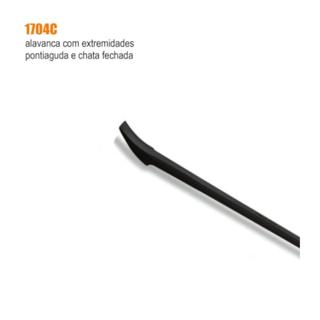Alavanca Redonda 31-37mm x 1.40m Pontiaguda/Chata Fechada 1704C BETA-33179967-3e3b-4f62-8a29-457e7ce945d2