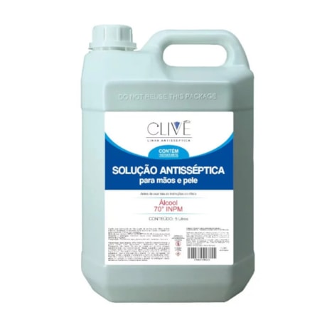 Álcool Gel 70% Bombona 5 Litros CLIVÊ-d6db063f-da3c-4a21-b922-48369ab7d615