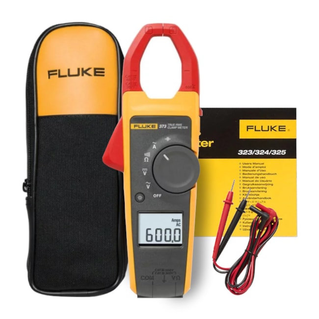 Alicate Amperímetro 600A AC TRUE RMS CAT III 600V 373 FLUKE-b1203c61-f8d9-4097-8a8e-fa2b03ba8747