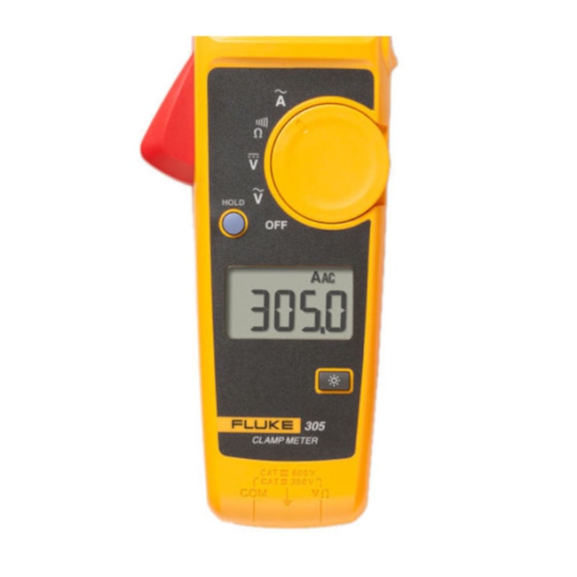 Alicate Amperímetro Digital 1000A AC CAT III 600V 305 FLUKE-f8ac5226-7103-4038-8e7f-7c4d5e940cf2