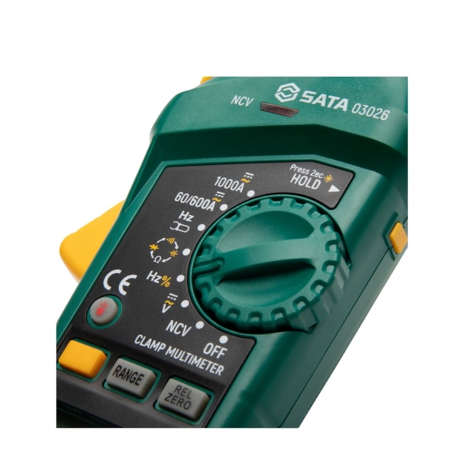 Alicate Amperímetro Digital 1000A (AC/DC) CAT III 1000V ST03026 SATA-54912a49-6d3d-4300-bdbd-12c9ec918be7