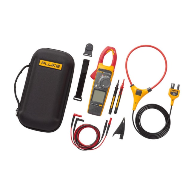 Alicate Amperímetro Digital 1000A AC/DC CAT IV 600V FLUKE 378FC FLUKE-44d03adf-f558-47a5-91b6-c01f2b19f7bd