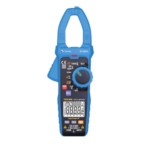 Alicate Amperímetro Digital 1000A AC/DC TRUE RMS ET-3367C MINIPA-1772d391-1ddb-424f-97f9-e1df57a087a7