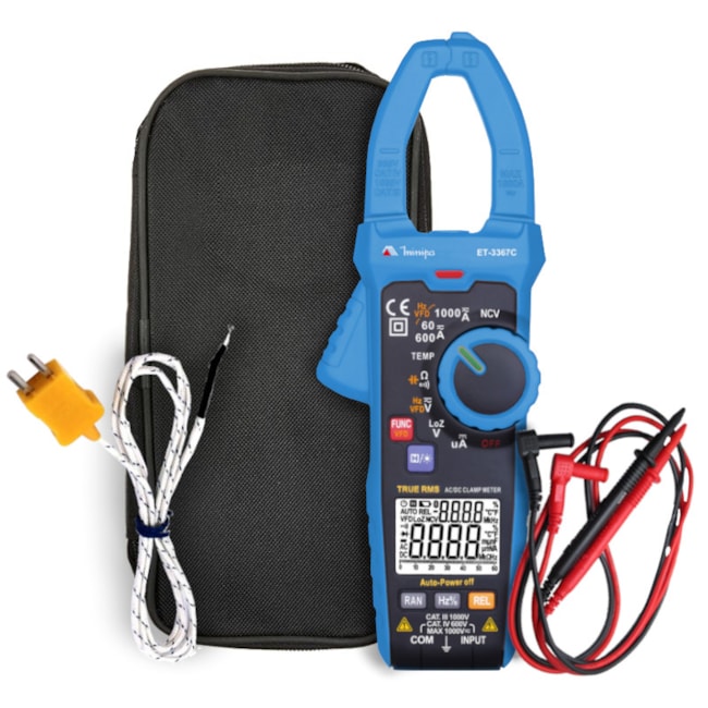 Alicate Amperímetro Digital 1000A AC/DC TRUE RMS ET-3367C MINIPA-676922ba-189b-48f1-99ec-f4831ce7d374