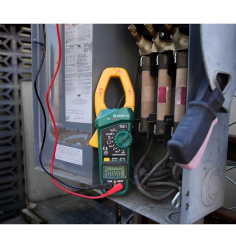 Alicate Amperímetro Digital 1000A (DC/AC) CAT III 1000V ST03026 SATA-de826534-3b4e-484f-9b29-5f33fac6c8b4