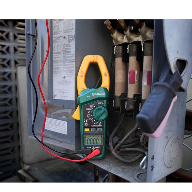 Alicate Amperímetro Digital 1000A (DC/AC) CAT III 1000V ST03026 SATA-85a3e09a-303c-404e-9958-faccade36b78