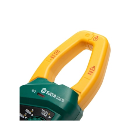 Alicate Amperímetro Digital 1000A (DC/AC) CAT III 1000V ST03026 SATA-0c1e01f9-4312-4ccb-8a3d-2ea9b62fcd79