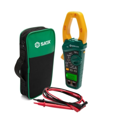 Alicate Amperímetro Digital 1000A (DC/AC) CAT III 1000V ST03026 SATA