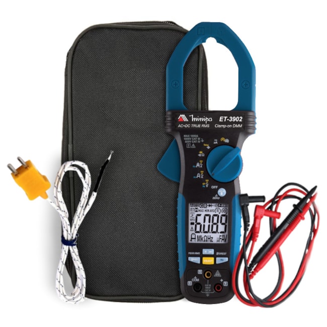 Alicate Amperímetro Digital 1000A TRUE RMS ET-3902 MINIPA-b1b1c67f-2559-4078-8b54-27830077b421