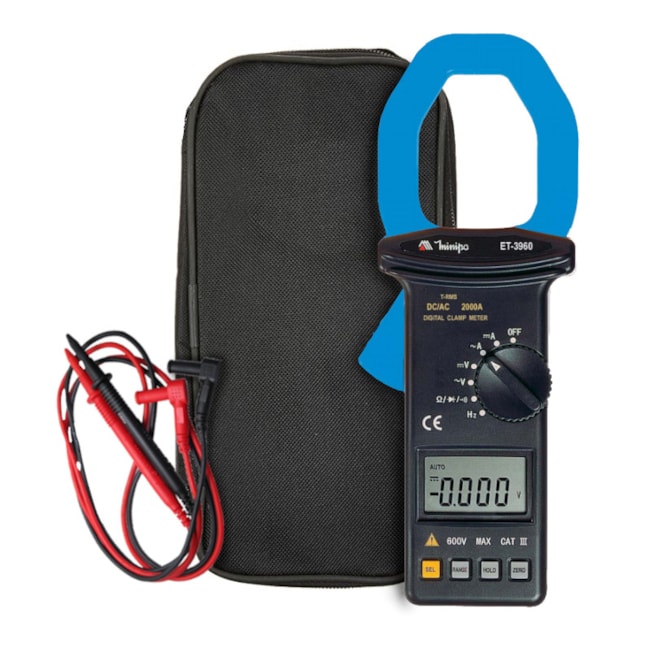 Alicate Amperímetro Digital 2000A CAT III 600V TRUE RMS ET-3960 MINIPA-9081cd7e-4482-4d8f-86e9-d15b4dd47c17