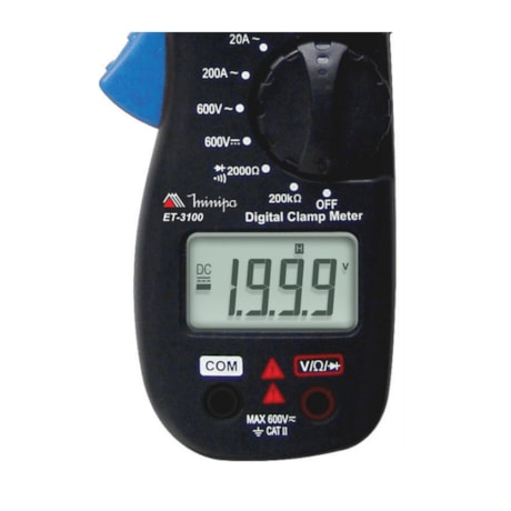 Alicate Amperímetro Digital 200A AC ET-3100 MINIPA-1d62facd-99c0-4879-ae3c-b8511177d946