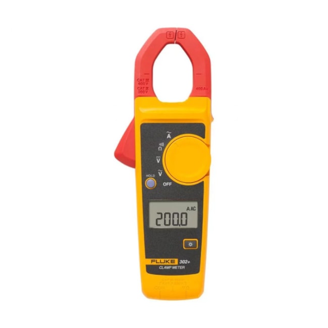 Alicate Amperímetro Digital 400A AC CAT III 600V 302+ FLUKE-fd1af3d5-74d2-40a7-b14e-18ac59fc9c85