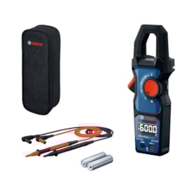 Alicate Amperímetro Digital 600A (AC/DC) CAT III 600V CAT IV 300V GMC 600-15 BOSCH