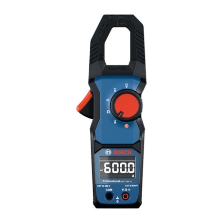 Alicate Amperímetro Digital 600A (AC/DC) CAT III 600V CAT IV 300V GMC 600-15 BOSCH-b9b83c2b-8068-4832-94d4-a34cfc3fb8f7