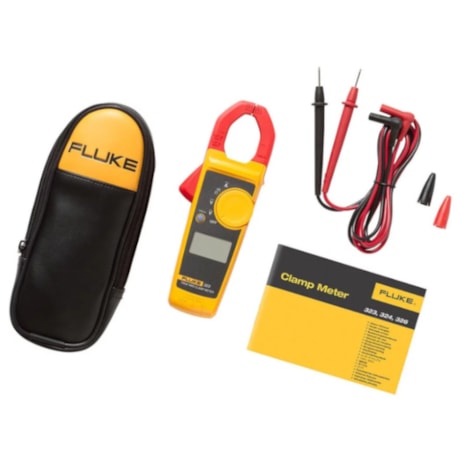 Alicate Amperímetro Digital AC TRUE RMS Categoria III 600V 323 FLUKE-51abfb26-3de4-4dab-b0fa-686dd6ca2f59