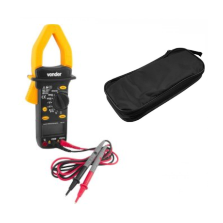 Alicate Amperímetro Digital CAT III 600V/CAT II 1.000V AAV 2000 VONDER-1c99ad32-359a-4637-ad01-d8ee14186332