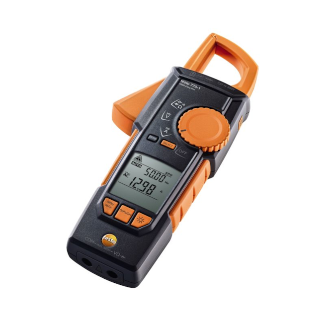 Alicate Amperímetro Digital CAT IV 600V CAT III 1000V True RMS 770-1 TESTO-23fcc0b3-9563-4e0f-9dfc-d0fdf8800d82