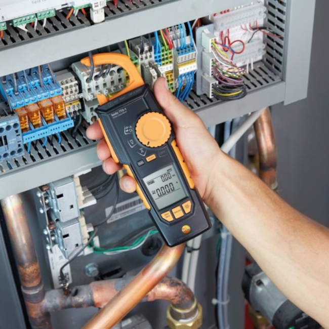 Alicate Amperímetro Digital CAT IV 600V CAT III 1000V True RMS 770-1 TESTO-1df384cf-3c88-4e01-b102-301ab4b174c5